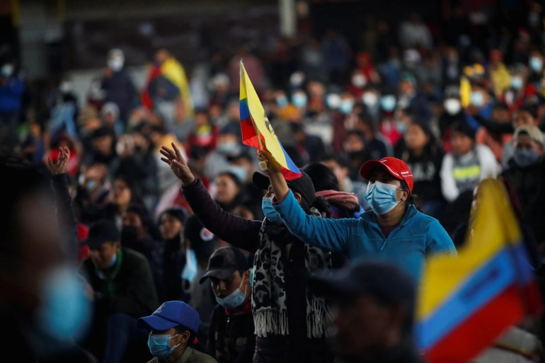 Le fiamme della rivolta in Ecuador